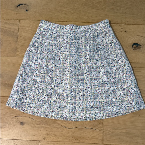 Hill House Colorful Tweed A-Line Skirt - Picture 1 of 4
